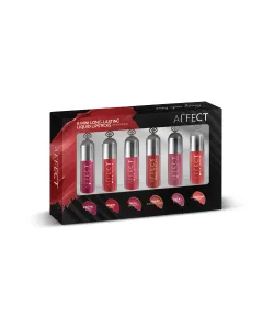 Affcet 6 mini Long-lasting Liquid Lipsticks