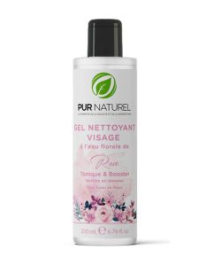 Pur Naturel Face Cleansing Gel - Rose Floral Water - 200ML