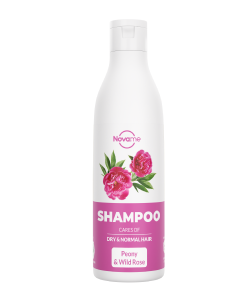 NOVAME HAIR SHAMPOO - WILD ROSE AND PEONY - 300ML